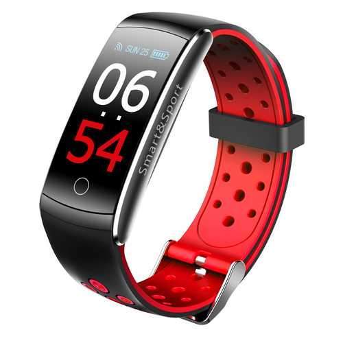 Bakeey Q8S IPS Color Screen Sport bluetooth IP68 Blood Pressure Smart Watch Wristband