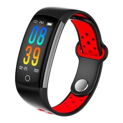 Bakeey Q6 0.96inch IP68 Blood Pressure Heart Rate Monitor Fitness Tracker bluetooth Smart Wristband