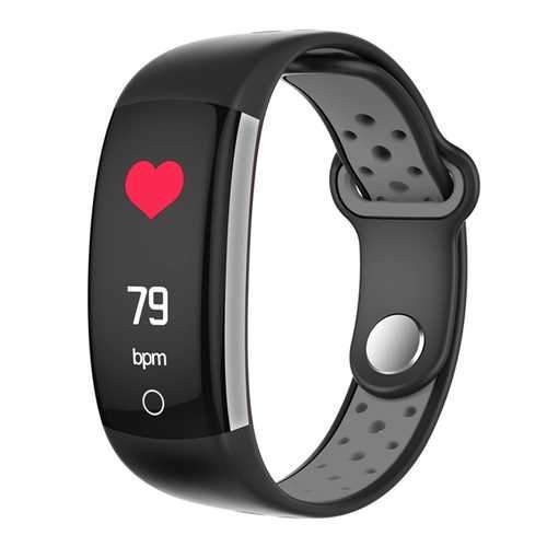 Bakeey Q6 0.96inch IP68 Blood Pressure Heart Rate Monitor Fitness Tracker bluetooth Smart Wristband