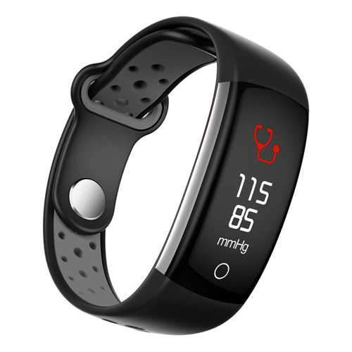 Bakeey Q6 0.96inch IP68 Blood Pressure Heart Rate Monitor Fitness Tracker bluetooth Smart Wristband