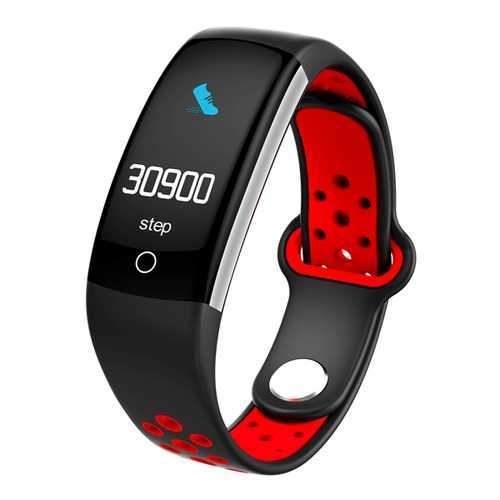 Bakeey Q6 0.96inch IP68 Blood Pressure Heart Rate Monitor Fitness Tracker bluetooth Smart Wristband