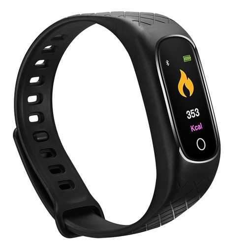 Bakeey 0.96 inch Heart Rate Blood Pressure Sport bluetooth Smart Wristband for Mobile Phone