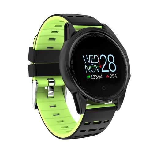 R13 Heart Rate Tracker 2.5D Tempered Glass IP67 OLED Screen Blood Pressure Smart Wristband