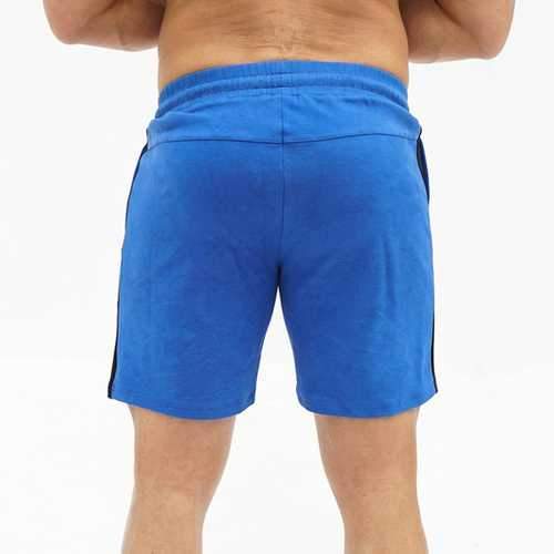 Mens Cotton Moisture Wicking Letters Printing Sports Shorts