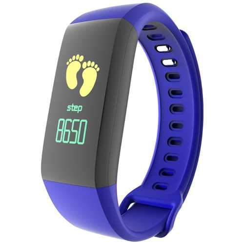 Bakeey HC969 Blood Pressure Heart Rate Monitor Sport Mode Fitness Tracker bluetooth Smart Wristband