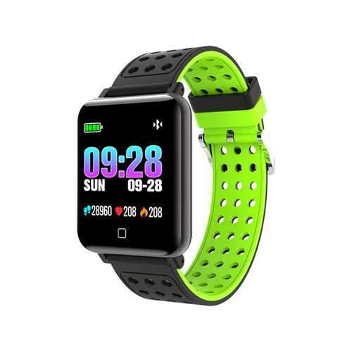 Bakeey M19 1.3inch Training Modes Heart Rate Blood Pressure Monitor Fitness Tracker Smart Wristband