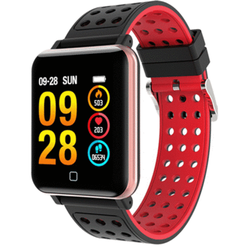 Bakeey M19 1.3inch Training Modes Heart Rate Blood Pressure Monitor Fitness Tracker Smart Wristband