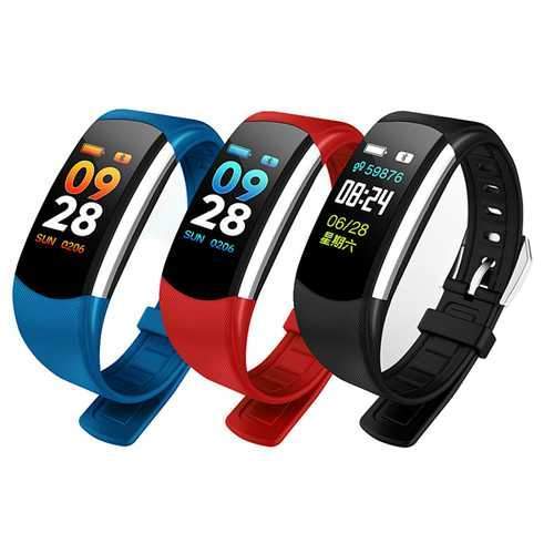 Bakeey C4 0.96' IP68 Blood Pressure Oxygen Heart Rate Monitor Fitness Tracker Sport Smart Bracelet