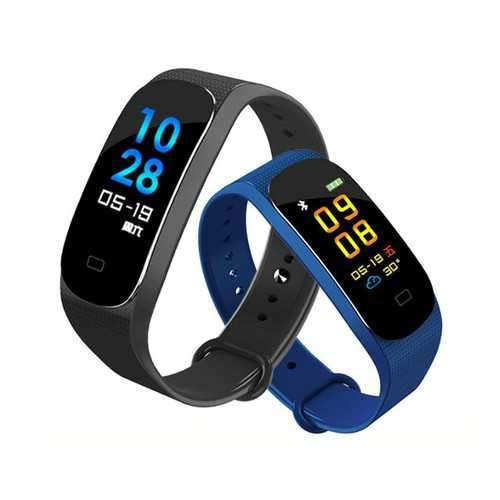 Bakeey M5 Blood Pressure Heart Rate Monitor Bracelet  bluetooth Smart Wristband