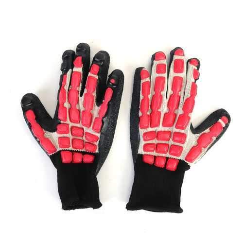 BIKIGHT Abrasion Skid Resistance Anti-Cutting Gloves Work Impact Mechanics Tool For Rock Climbing