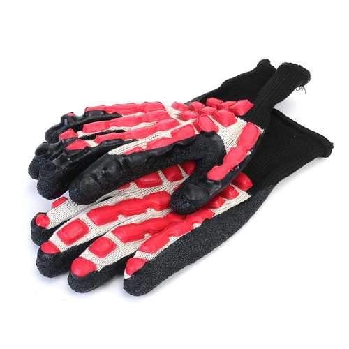 BIKIGHT Abrasion Skid Resistance Anti-Cutting Gloves Work Impact Mechanics Tool For Rock Climbing