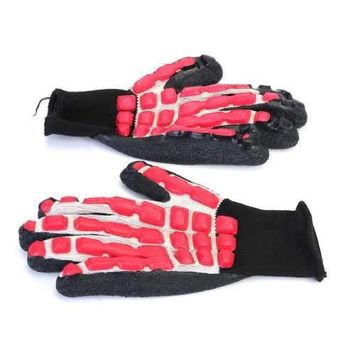 BIKIGHT Abrasion Skid Resistance Anti-Cutting Gloves Work Impact Mechanics Tool For Rock Climbing