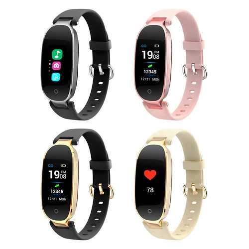 Bakeey S3 Women 24h Dynamic Heart Rate Sleep Monitor Sports Fitness Music Control IP67 Smart Watch