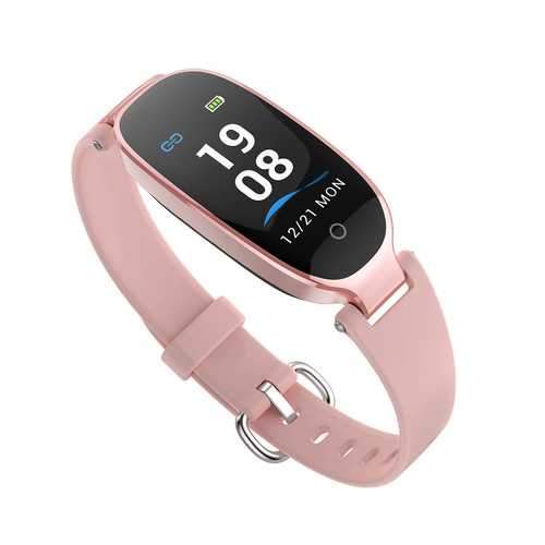 Bakeey S3 Women 24h Dynamic Heart Rate Sleep Monitor Sports Fitness Music Control IP67 Smart Watch