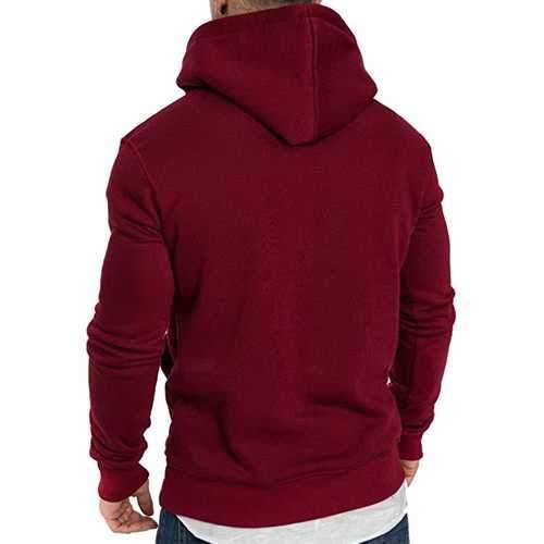 Men's Autumn Big Pockets Pullover Sports Sweatshirts