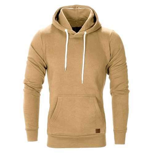 Men's Autumn Big Pockets Pullover Sports Sweatshirts