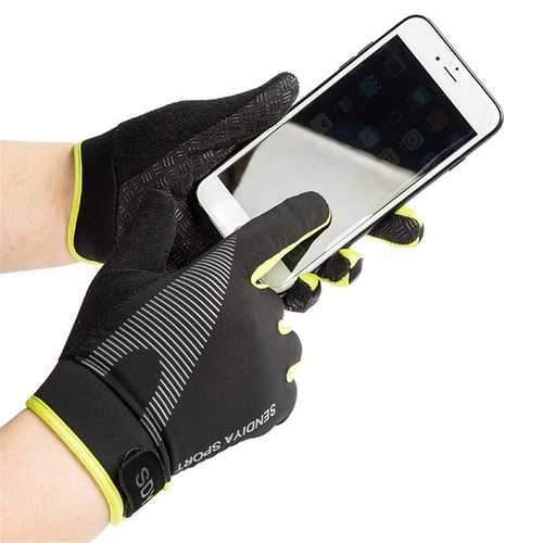 BIKIGHT Bike Bicycle Gloves Full Finger Touch Screen Cycling Outdoor Sports Long Gloves For Men Women