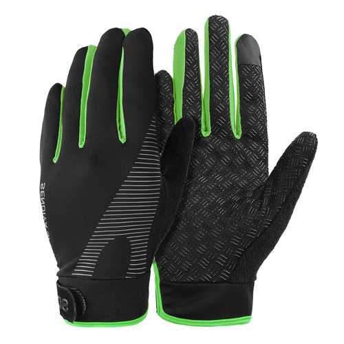 BIKIGHT Bike Bicycle Gloves Full Finger Touch Screen Cycling Outdoor Sports Long Gloves For Men Women