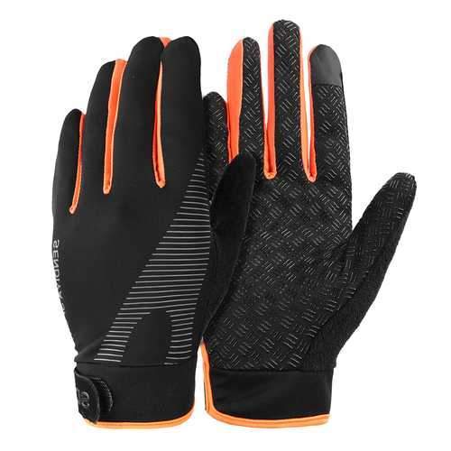 BIKIGHT Bike Bicycle Gloves Full Finger Touch Screen Cycling Outdoor Sports Long Gloves For Men Women