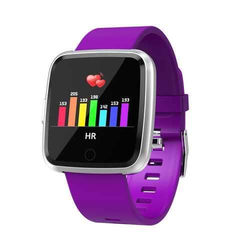 Goral Y07 Brightness 1.3 inch Multi-sport Modes 24h Heart Rate Monitor Music Control Smart Watch