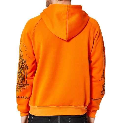 Men's Casual Fashion Printing Hoodies Sweatshirts