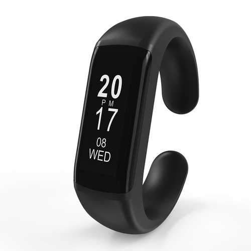 Bakeey L55S 0.87OLED Convertible Blood Pressure HR Monitor Fitness Tracker Smart Bracelet