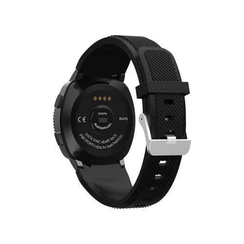 Microwear L2 1.3inch IP68 Dynamic HR Sleep Monitor Phone Book Display Fitness Tracker Smart Watch