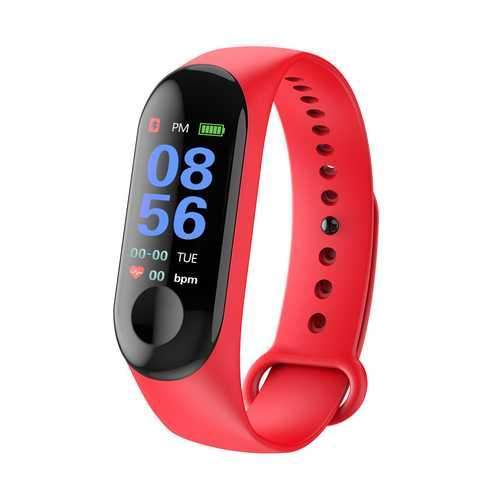 Bakeey M3 Color Screen Smart Watch Heart Rate and Blood Pressure Monitor Smart Bracelet