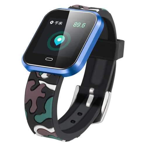 Bakeey CD16 1.3 inch Camouflage Heart Rate Blood Pressure 9 Sport Modes Social Sharing Smart Watch