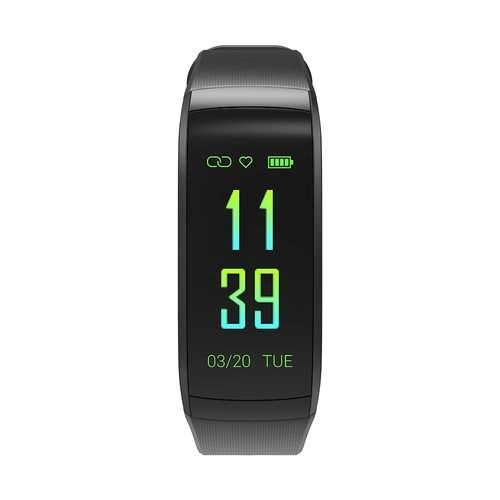 Kingwear KR02 Built-in GPS IP68 Waterproof 0.96inch Color Display Dynamic HR Monitor Multi-sport Modes Fitness Tracker Smart Watch