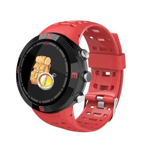 NO.1 F18 GPS 3 Satellites Gobal Positioning System Heart Rate Compass BT 4.2 Sport Smart Watch