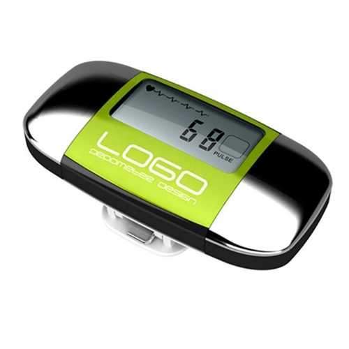 Pulsar Heart Rate LCD Step Calorie Counter Distance Sport Pedometer