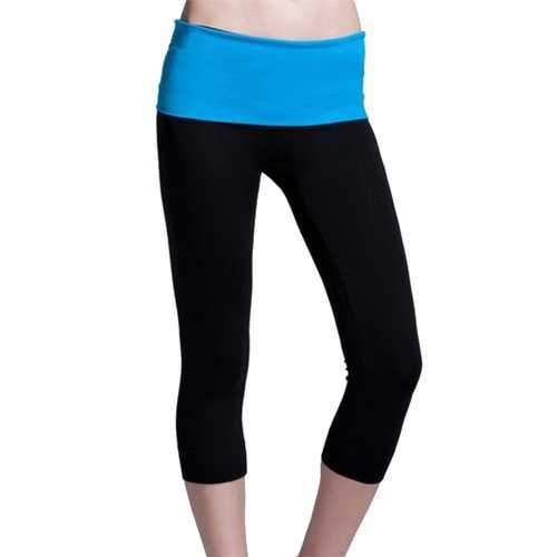 Fashion Modal Elastic Slimming Yoga Running Fitness CroppedTrousers