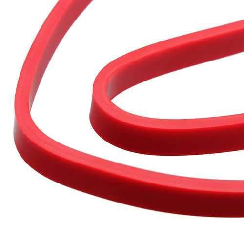 Red Fitness Elastic Belt Resistance Bands Strength Training Exercise Pulling Strap