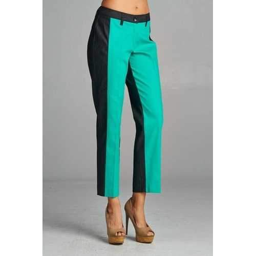 Women's Colorblock Capris