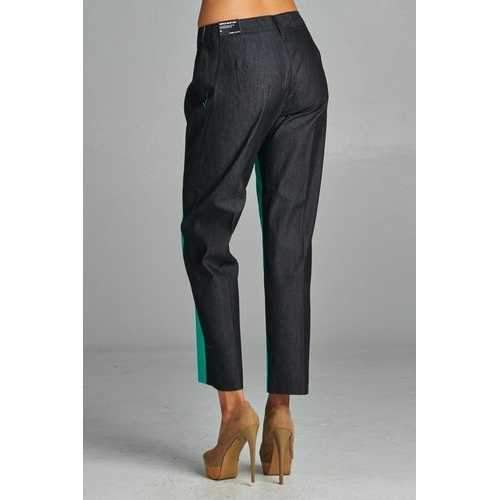 Women's Colorblock Capris