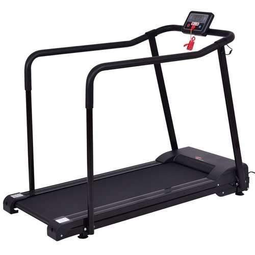 Electric Walking Jogging Treadmill with Extra-long Handles